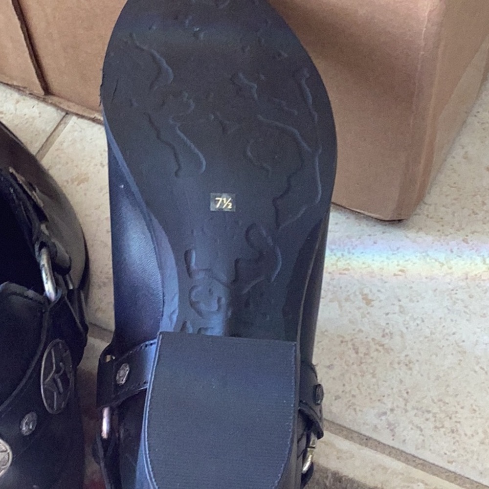 Steve Madden ankle boots, black, 7 1/2 - Picture 3 of 6